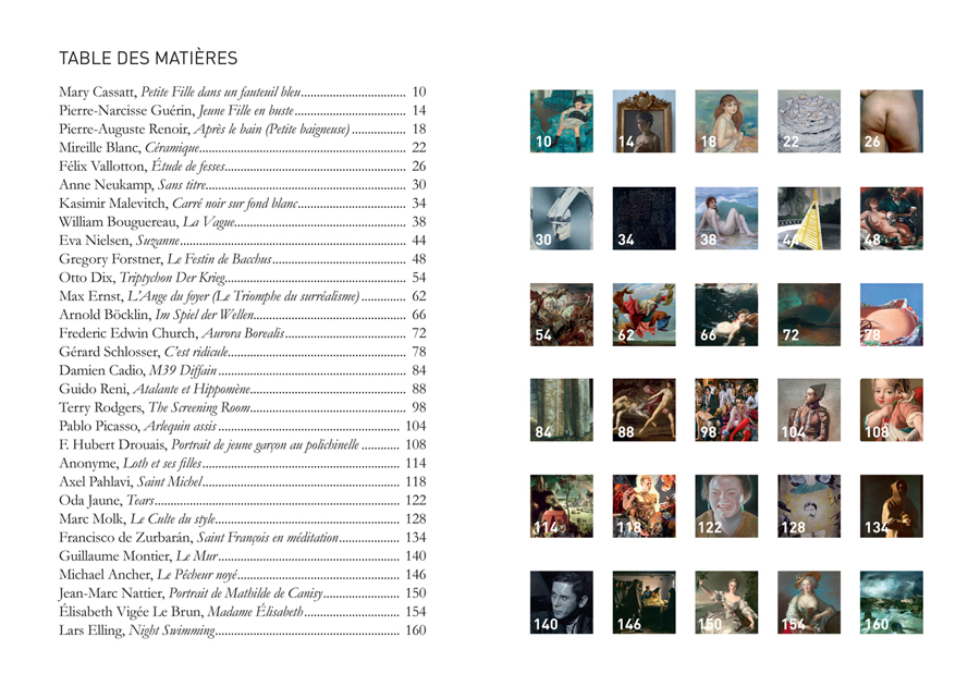 Table des matières, Plein la vue, Marc Molk,éd. Wildproject, 2014